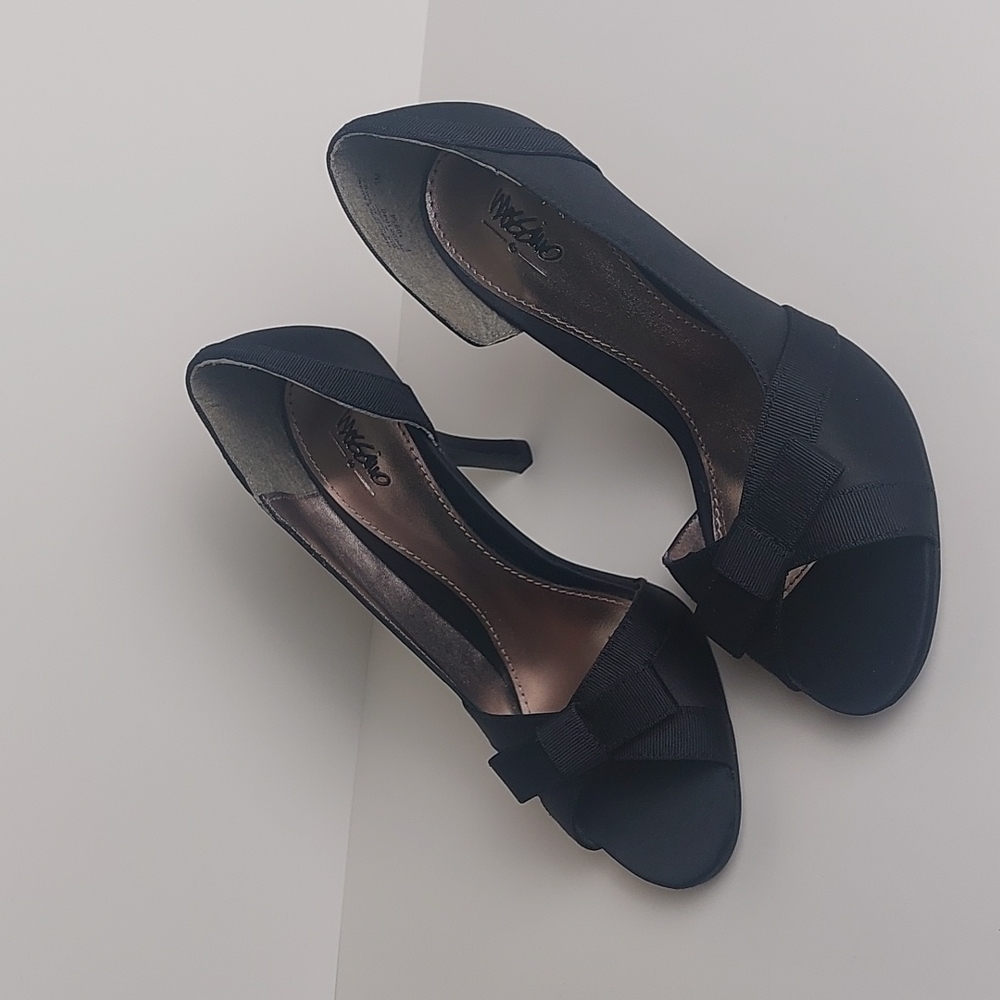 Mossimo supply co black women's heels size 5 M